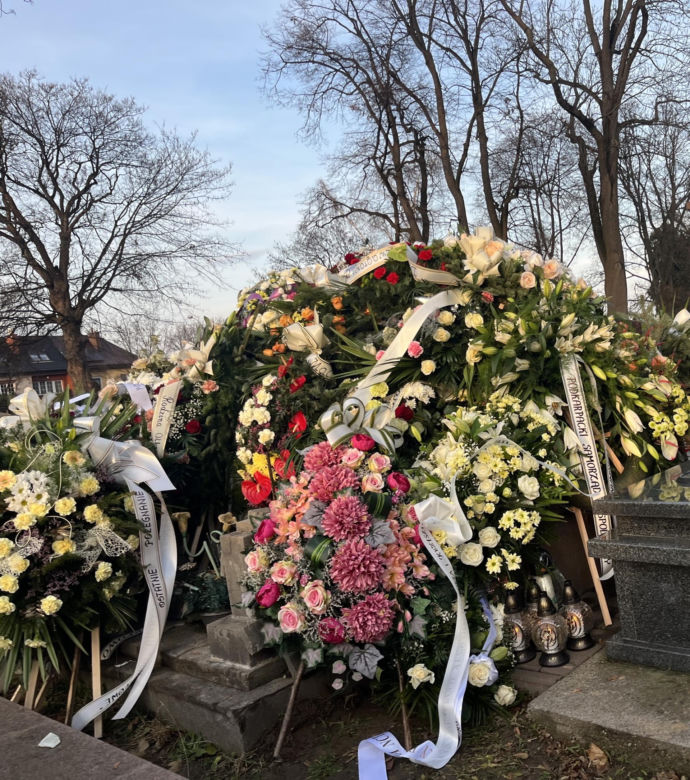 Pogrzeb braci, którzy zginęli w katastrofie śmigłowca pod Rzeszowem