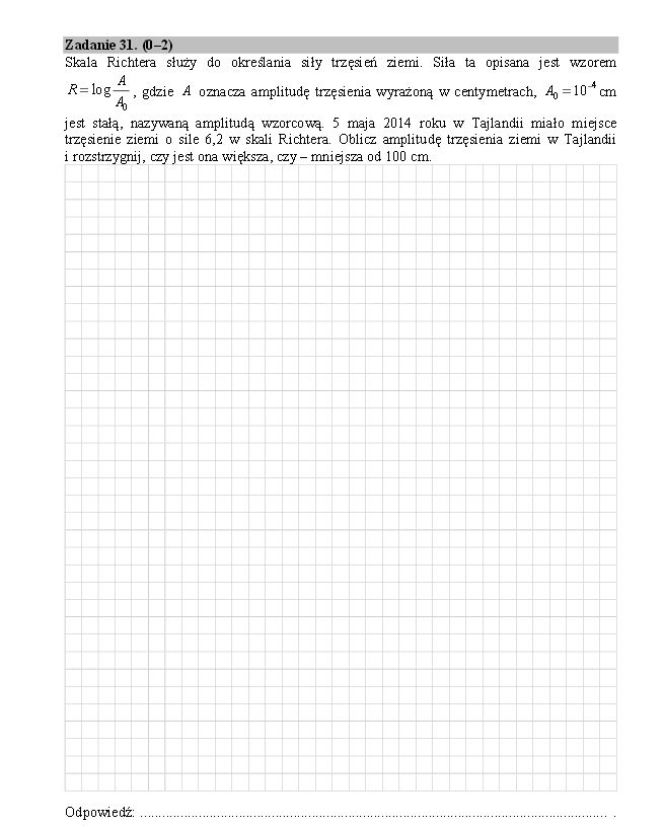 Matura 2016. Matematyka. ARKUSZE CKE