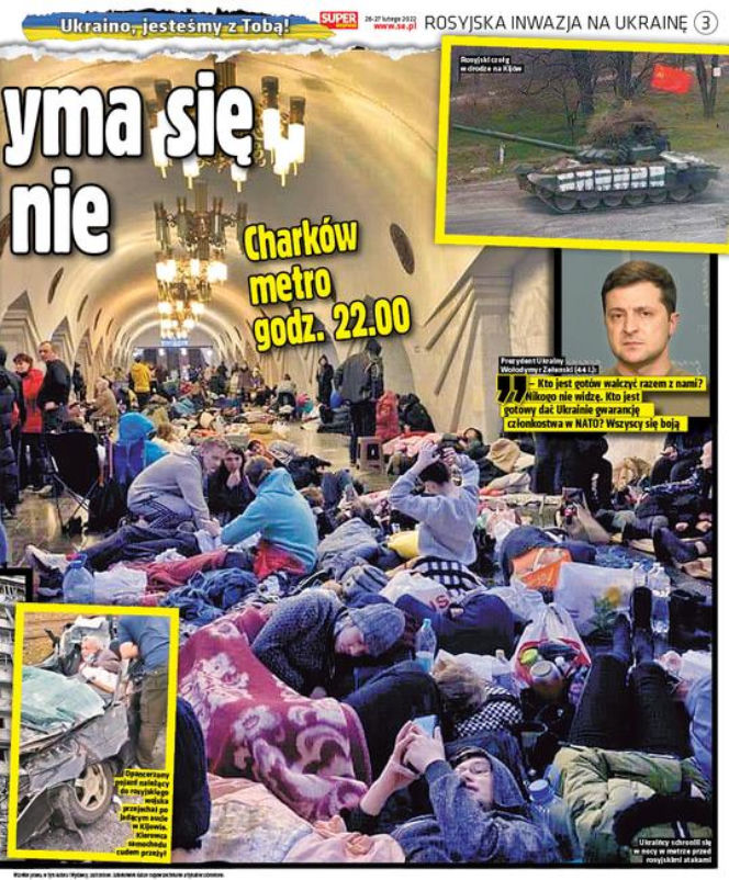 Pierwsze dni wojny w Ukrainie. Tak relacjonowaliśmy je w "Super Expressie"