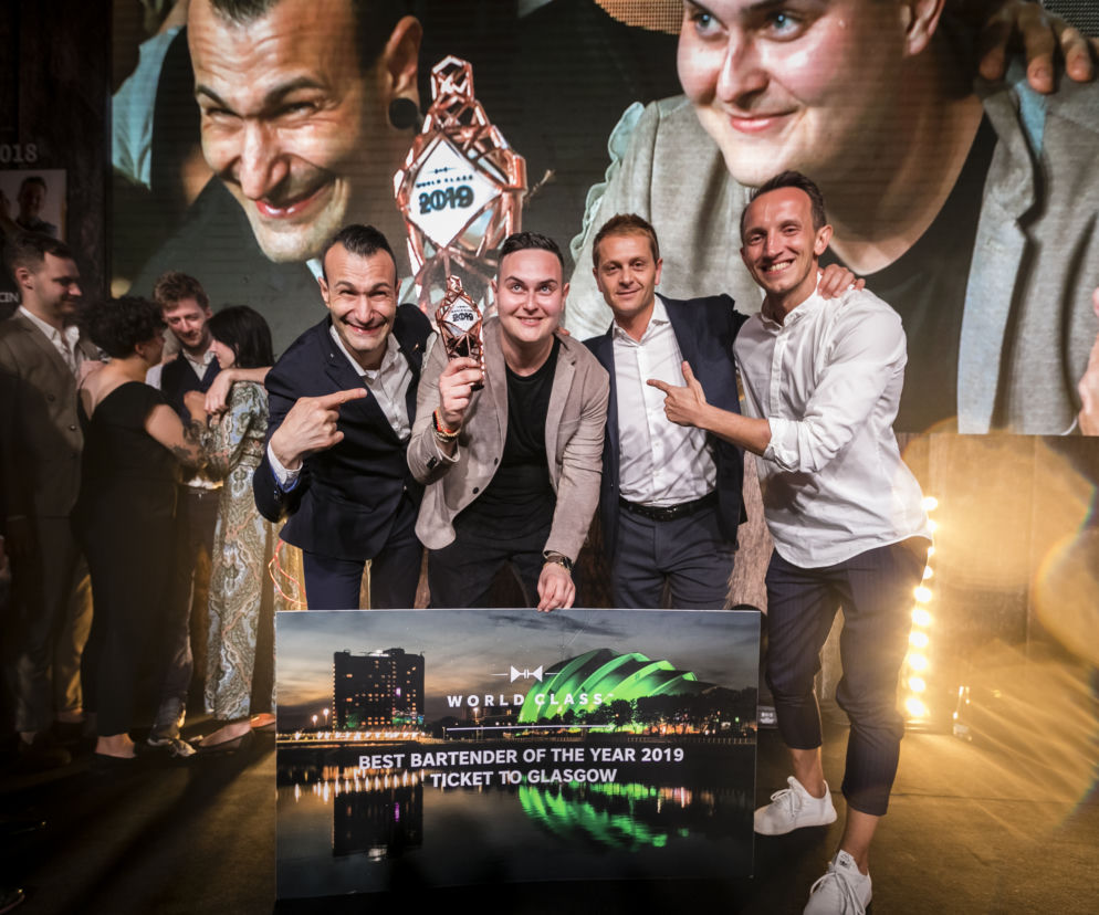 Maciej Mazur barmanem roku World Class Poland