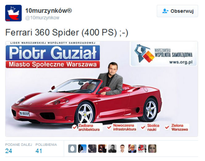 Ferrari Piotra Guziała