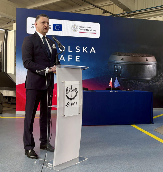 System Jarzębina-S i tysiące min dla armii. BELMA podpisała kontrakty zbrojeniowe w ramach SAFE