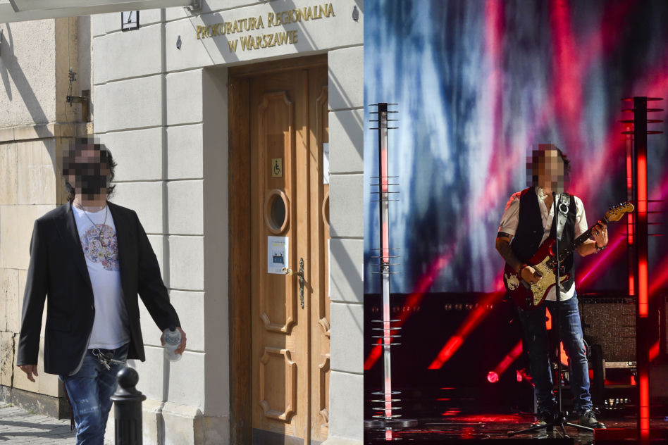 Odepchnął dziennikarkę
