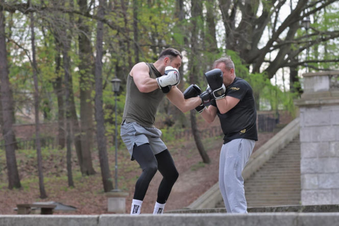 Łukasz Mejza uczył boksu pod chmurką Przemysława Czarneckiego