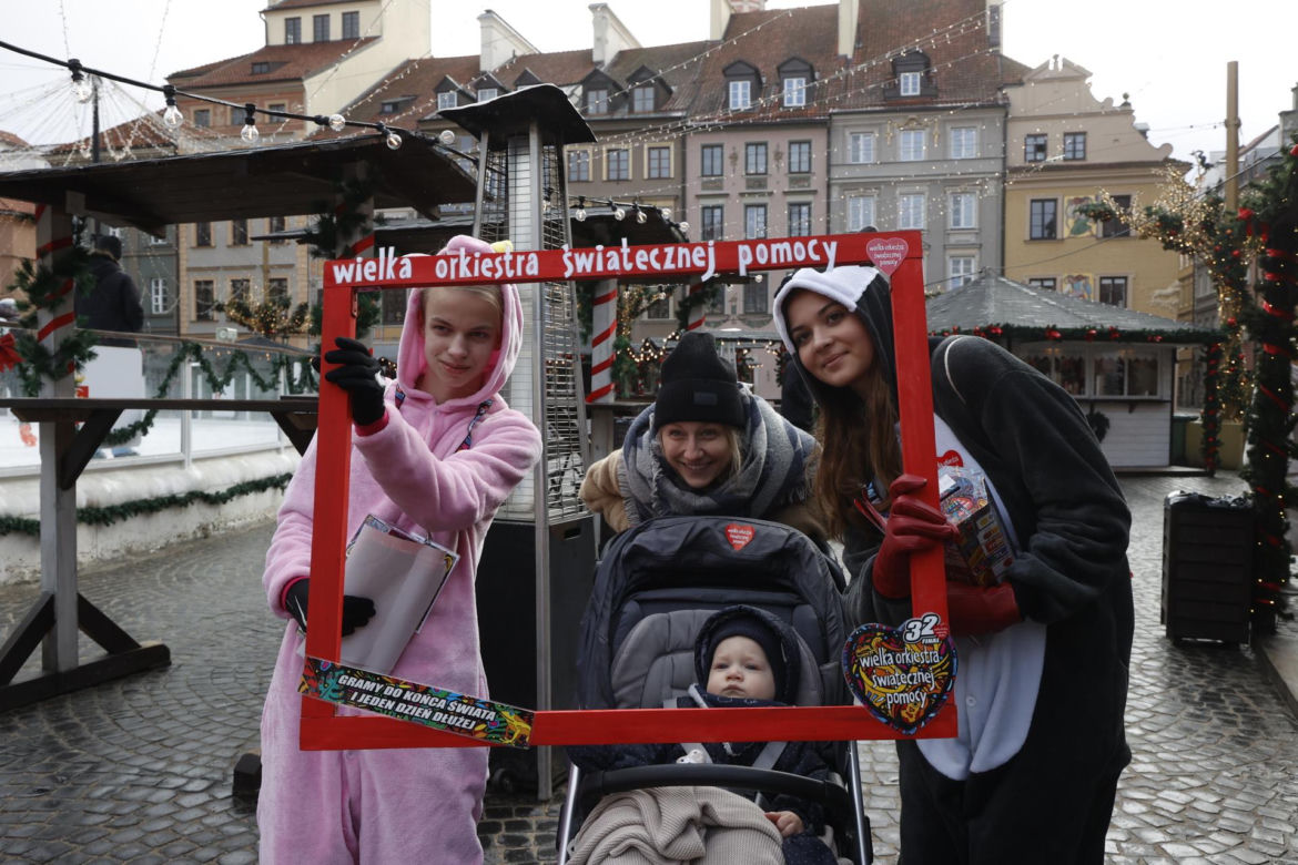 32 finał WOŚP w Warszawie