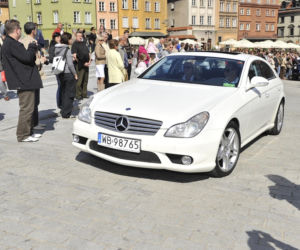 Parada Mercedesów w Warszawie 