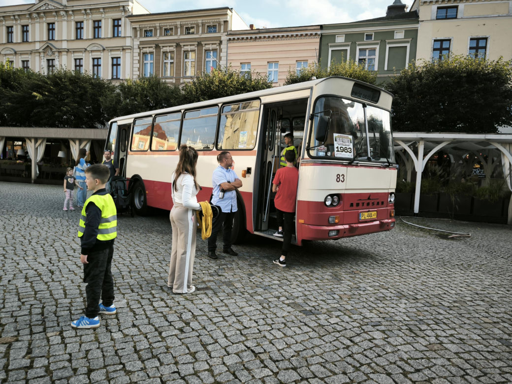 Piknik na rynku w Lesznie