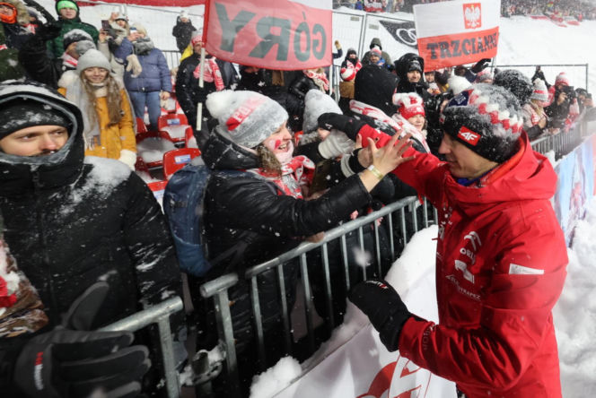 Kamil Stoch podczas ostatniego kunkursu PŚ w Zakopanem