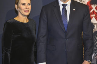 Damy polityki w czerni. Tak Nawrocka, Kidawa-Błońska i Cienkowska zaprezentowały się na jubileuszu Teatru Wielkiego