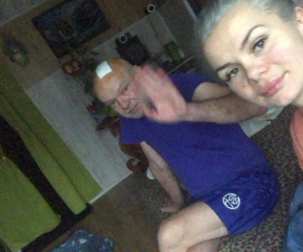 Pan Andrzej przed wizytą w szpitalu