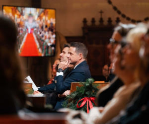 Rafał Trzaskowski na koncercie