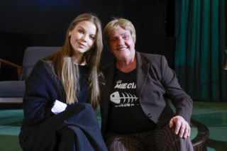 Iga Lis na pokazie filmu Bałtyk