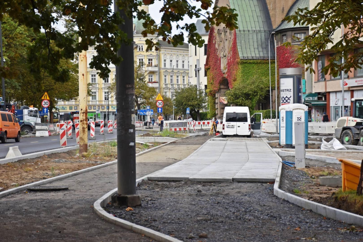 Przebudowa placu Zwycięstwa
