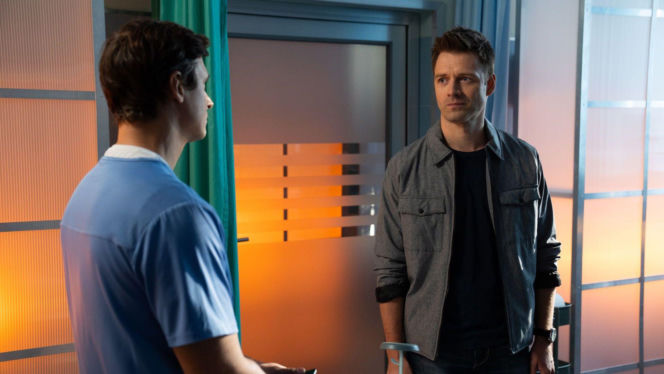 Na dobre i na złe odc. 975. Mario (Marcin Korcz), Krzysztof Radwan (Mateusz Damięcki)