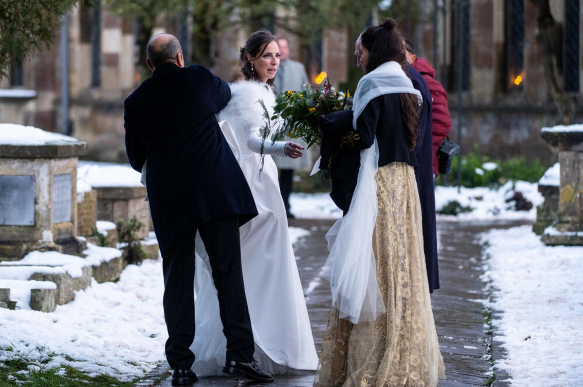 Książę William na ślubie Rose Farquhar