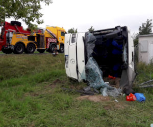 Wypadku autokaru wiozącego dzieci w Jełowej pod Opolem 