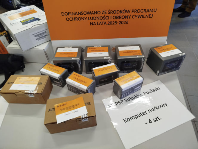 Nowy sprzęt trafi do strażaków z Siedlec, Łosic, Makowa Mazowieckiego, Ostrołęki, Ostrowi Mazowieckiej, Pułtuska, Sokołowa Podlaskiego, Węgrowa i Wyszkowa