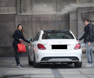 Robert i Ania Lewandowscy w Warszawie