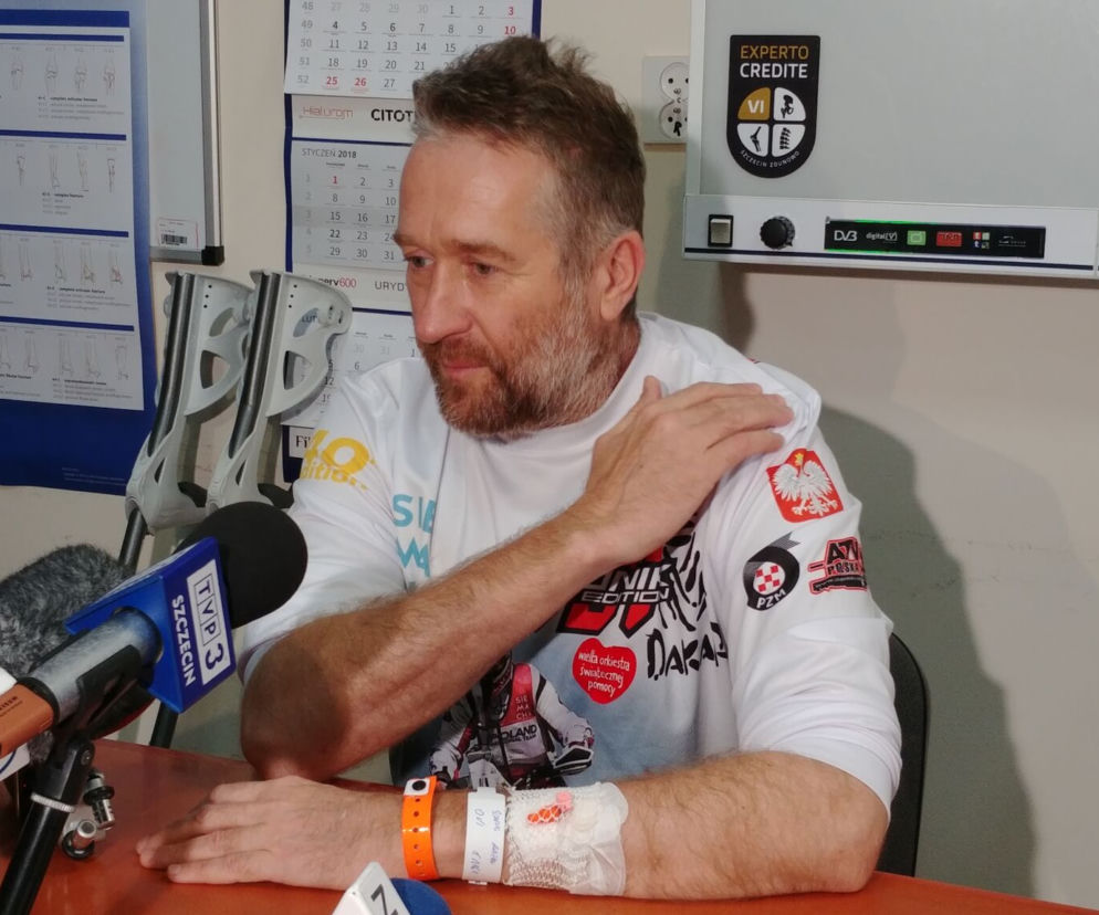 Rafał Sonik wraca do zdrowia po operacji