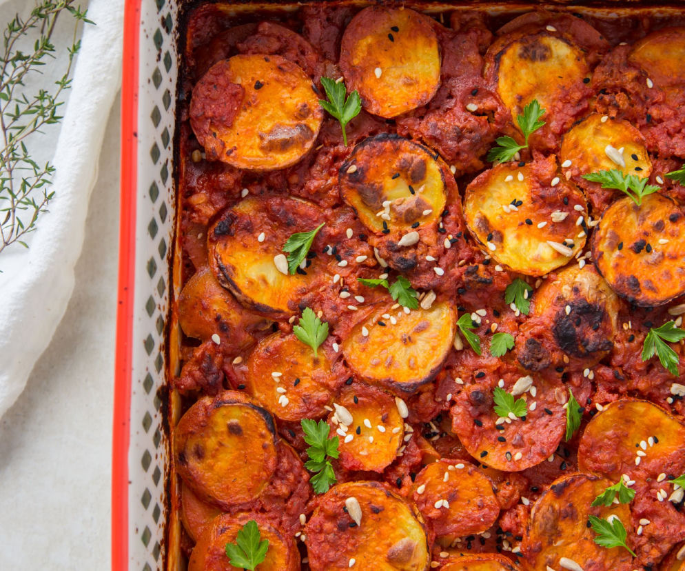 Lasagna warzywna - bez mięsa, bez makaronu, bez problemu!