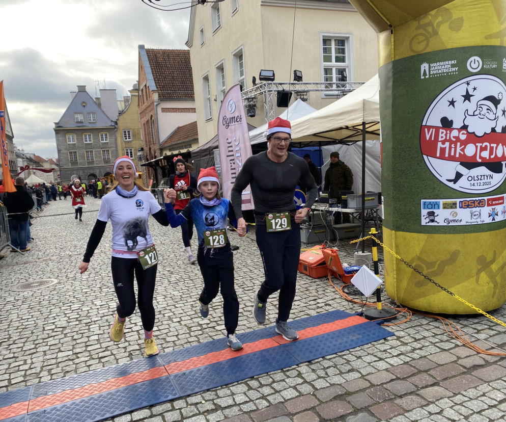 6. Bieg Mikołajów w Olsztynie cz.2