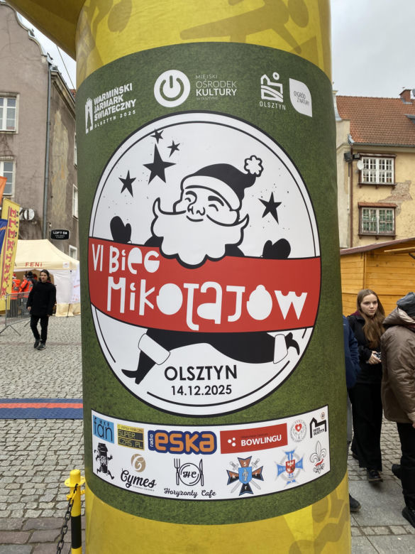 6. Bieg Mikołajów w Olsztynie