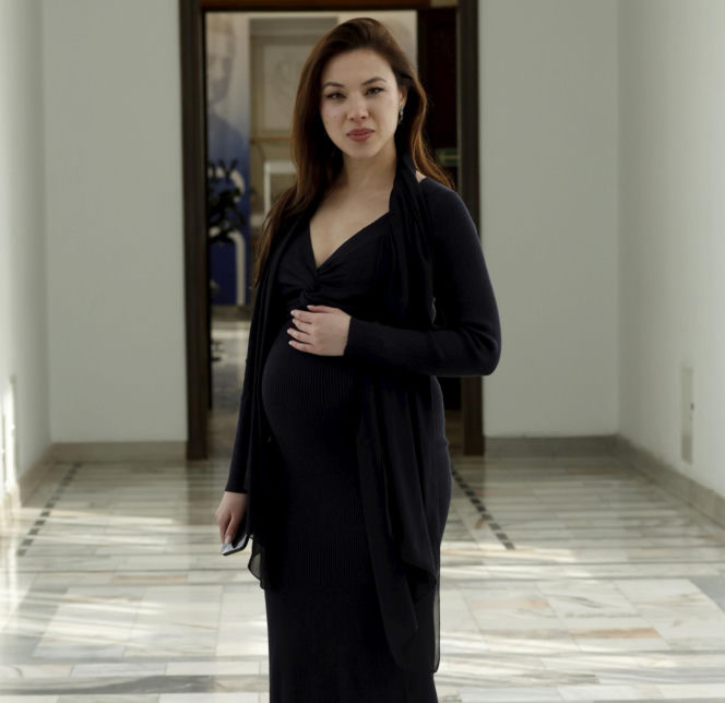 Posłanka Aleksandra Uznańska-Wiśniewska kwitnie w ciąży
