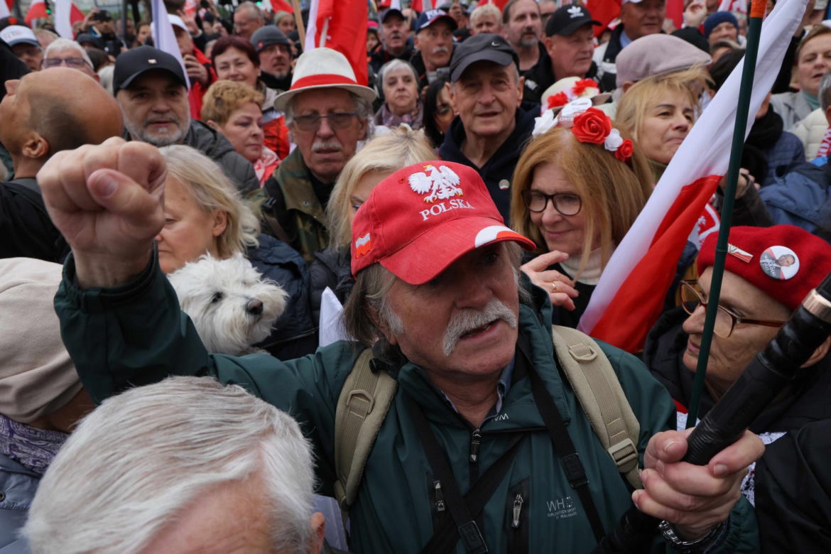   Marsz przeciw imigracji w Warszawie [10.05.2025]