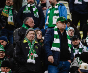 Lechia Gdańsk - Piast Gliwice: Zdjęcia kibiców z meczu 29. kolejki PKO BP Ekstraklasy