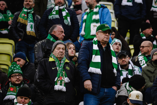 Lechia Gdańsk - Piast Gliwice: Zdjęcia kibiców z meczu 29. kolejki PKO BP Ekstraklasy