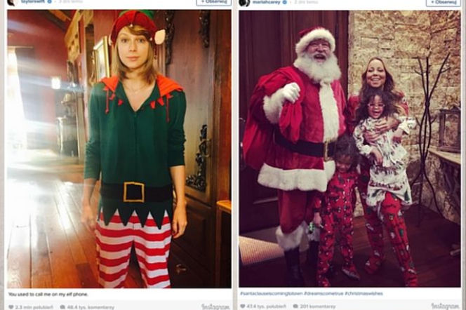 Święta gwiazd. Zobacz, jak wyglądały święta u Seleny Gomez, Miley Cyrus, Taylor Swift