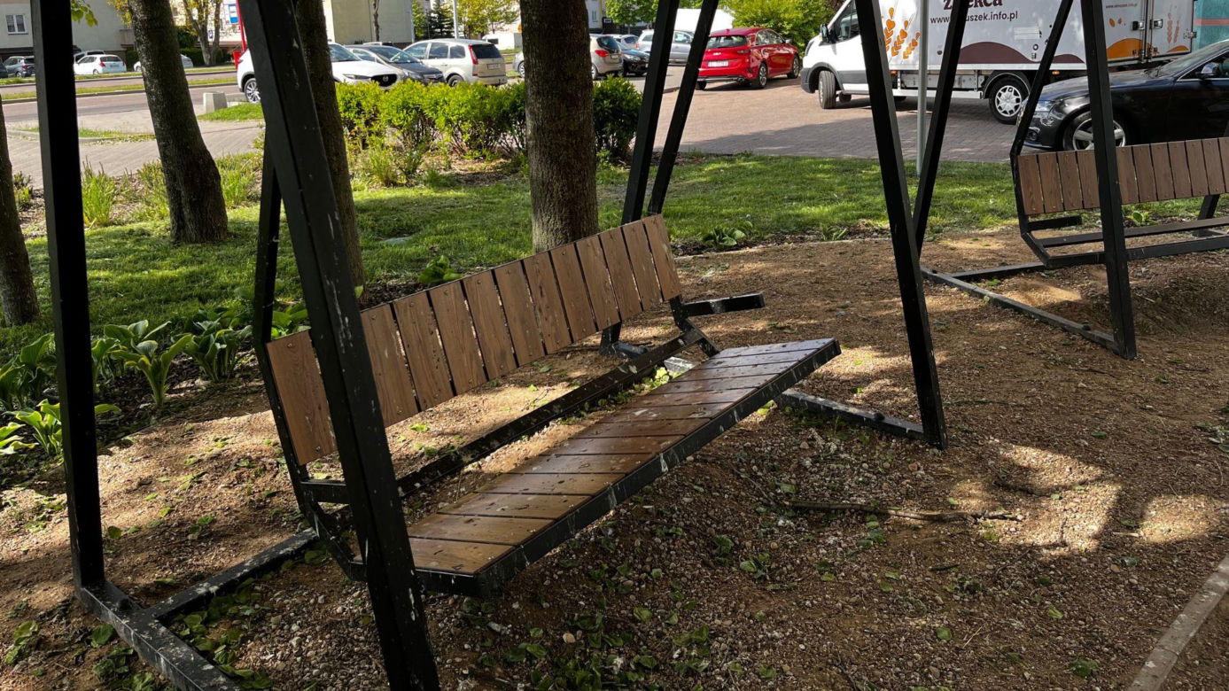 Park Lawendowy na osiedlu TBS w Białymstoku