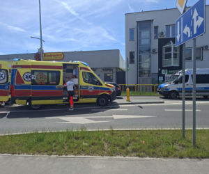 Wypadek na Hutniczej w Starachowicach. Są poszkodowani