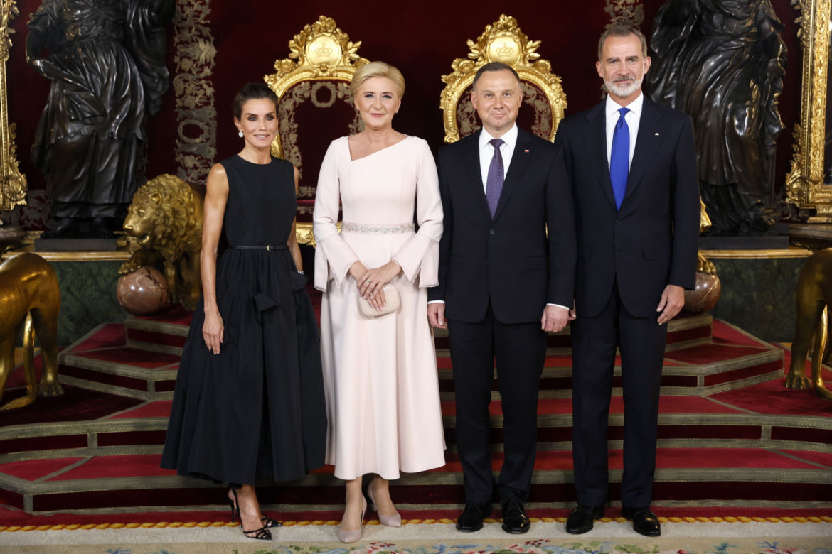 Agata Duda przyćmiła królową