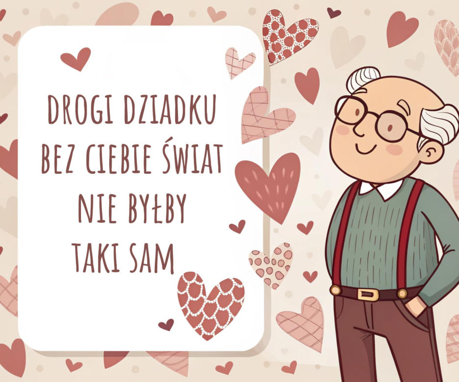 Dzień Dziadka - KARTKA