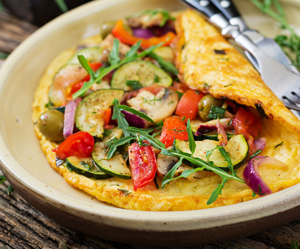 Omlet z warzywami