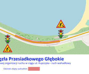 Budowa węzła Głębokie - marzec 2021