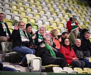 Kibice na meczu Lechia - Śląsk. Zobacz zdjęcia z trybun!