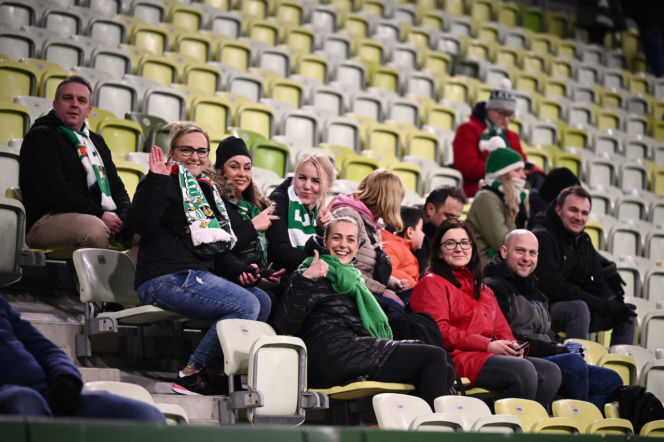 Kibice na meczu Lechia - Śląsk. Zobacz zdjęcia z trybun!