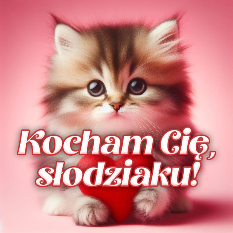 Walentynki 2024 - kartka z życzeniami