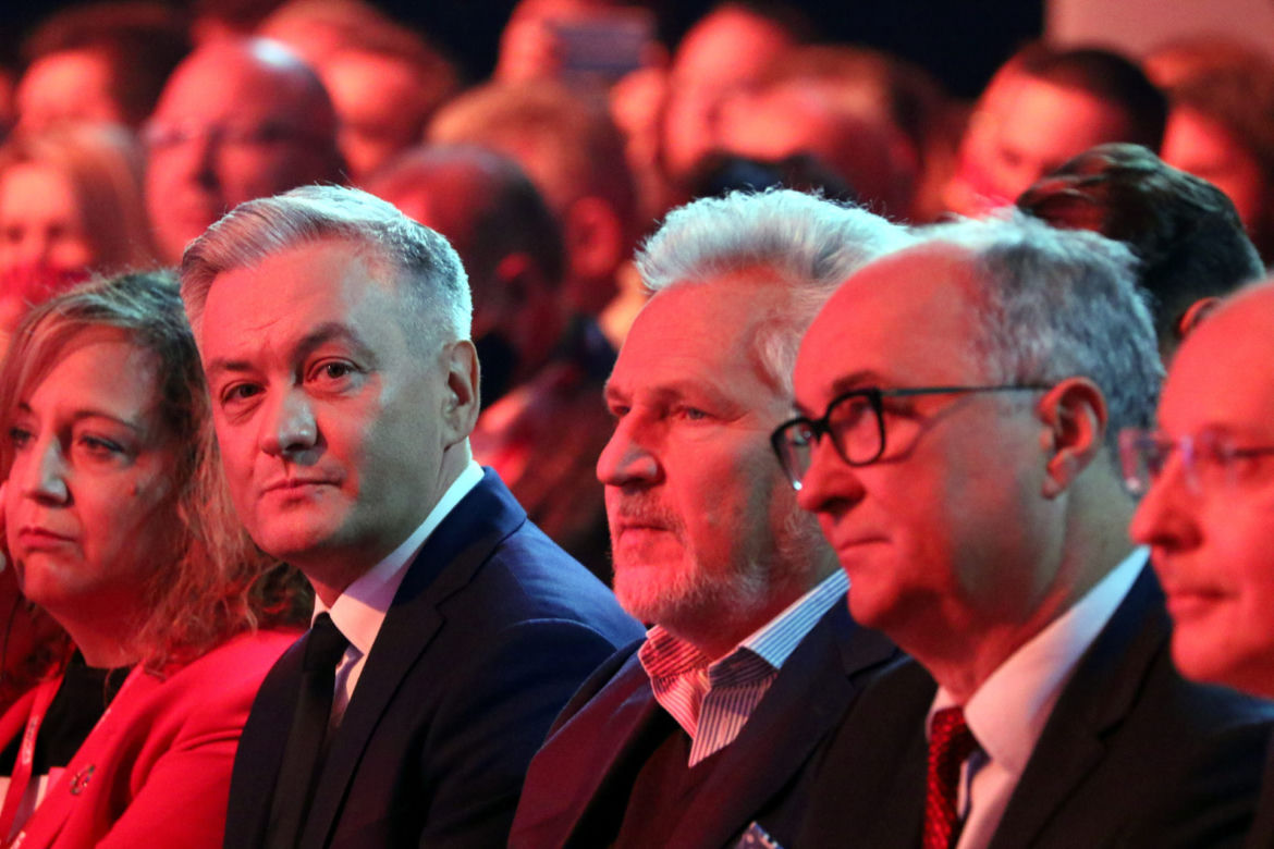 Robert Biedroń na kongresie