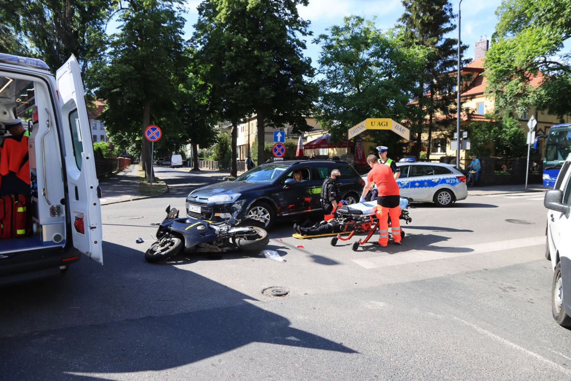 Wypadek w Świnoujściu