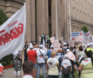 Protest nauczycieli