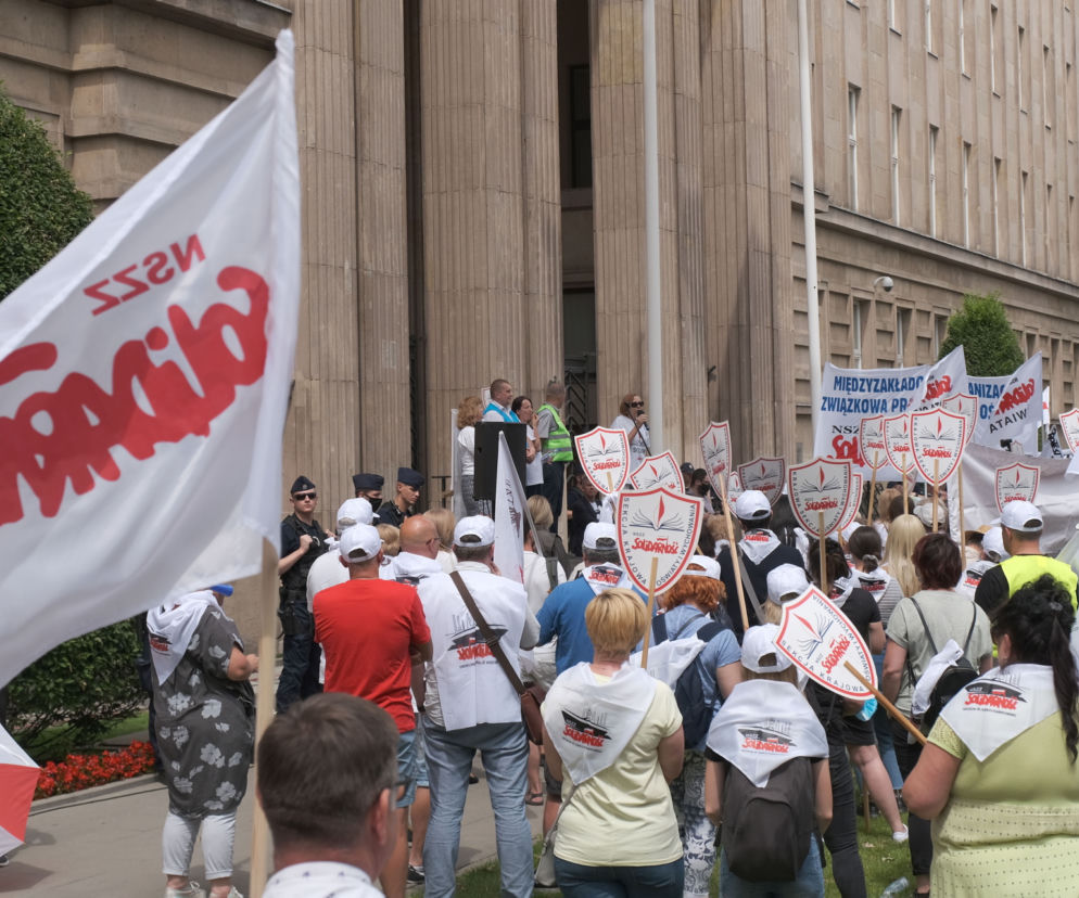 Protest nauczycieli
