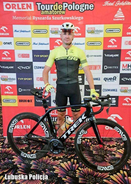 Policjant z Gorzowa mistrzem Polski Tour De Pologne