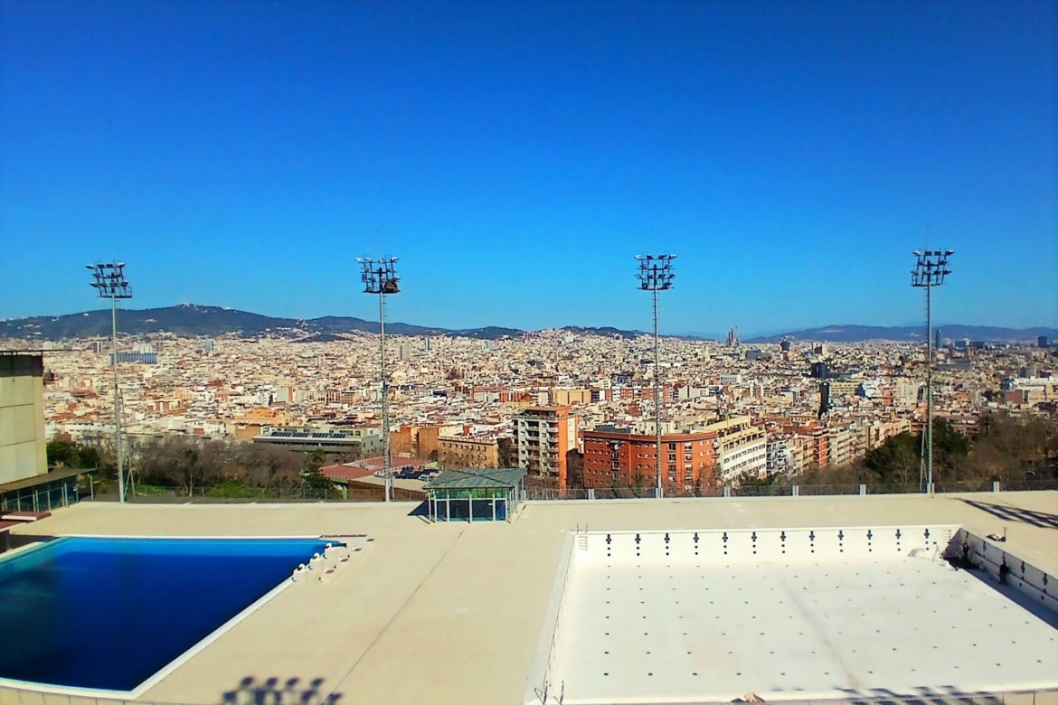 Piscina Municipal de Montjuïc w Barcelonie
