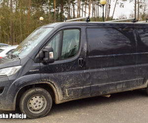 Złodzieje nie dali rady ukraść Fiata Ducato