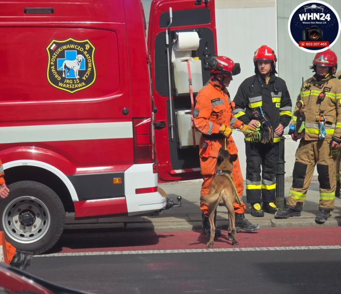 katastrofa budowlana w centrum Warszawy! Dwa stropy runęły na parter. Nieletni pracownik spadł z wysokości