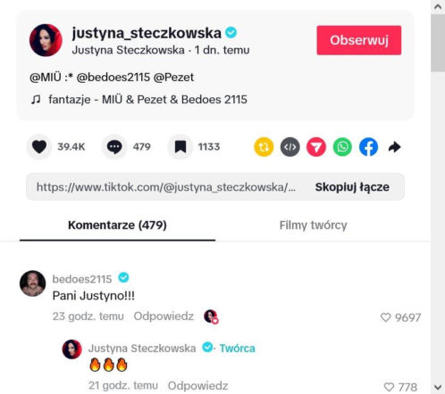 Justyna Steczkowska wygina się jak kotka. Znany raper nie mógł oderwać od niej wzroku