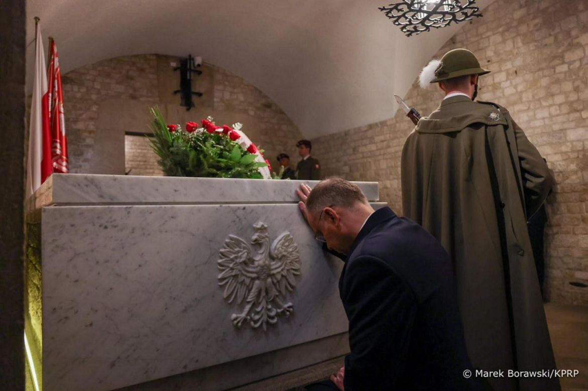 14. rocznica katastrofy smoleńskiej. Obchody w Warszawie